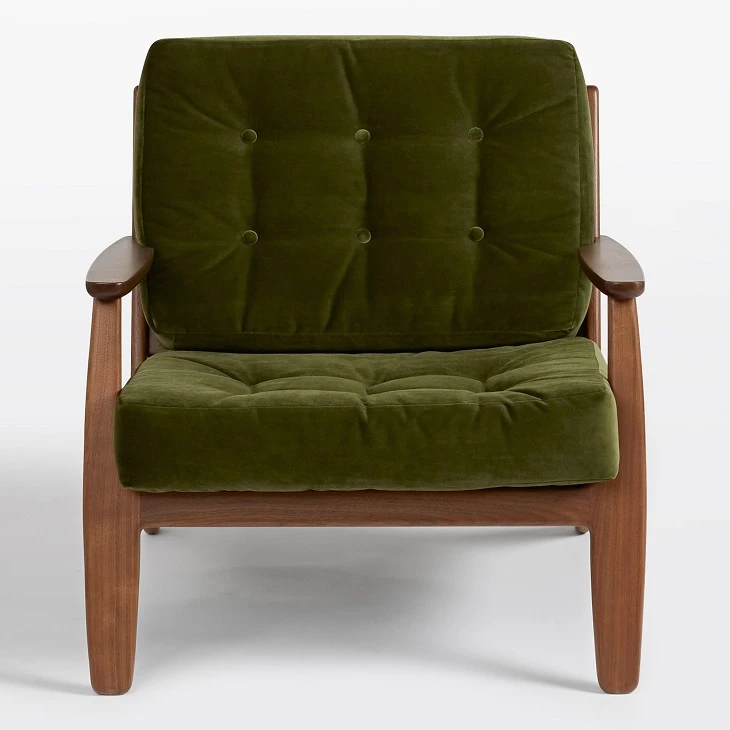 Stainless Steel Golden Leg Chair